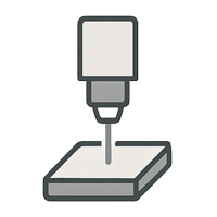 ファイバーレーザーマーキングアイコン