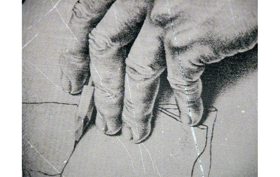 石材加工サンプル：エッシャーの彫刻